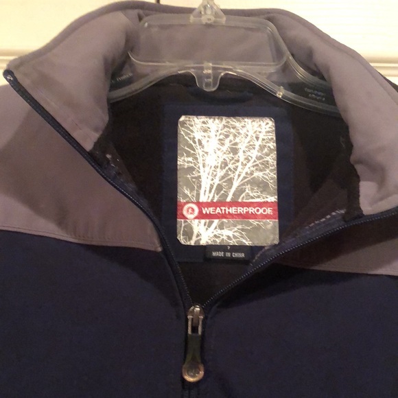Weatherproof sz 7 Boys Navy/Gray Boys Jacket - Picture 2 of 9
